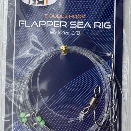 An image of NGT Double Hook Flapper Sea Rig Hook Size 2/0