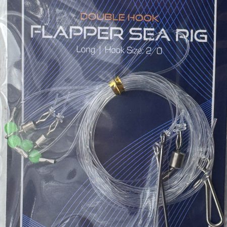 An image of a NGT Double Hook Flapper Sea Rig Hook Size 2/0