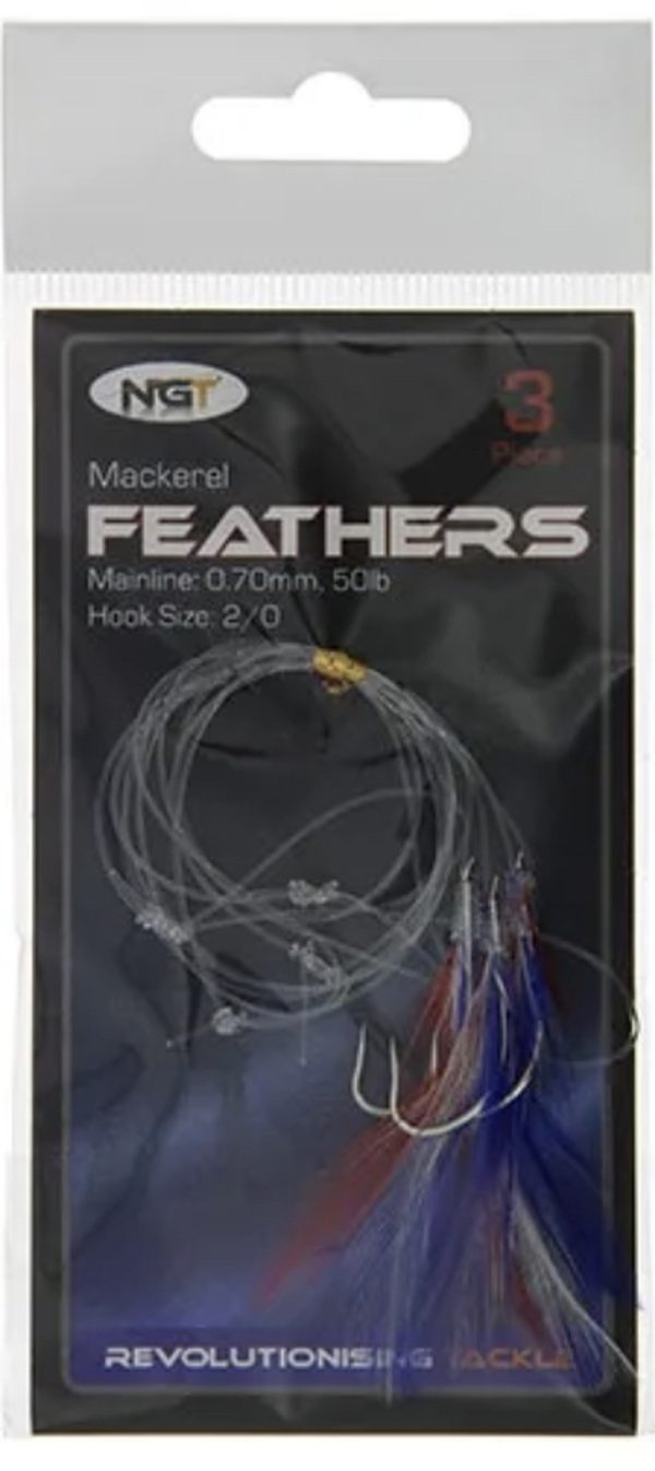 5 Haken Lametta Rig (5 Packungen) Makrelenfedern/Barsch