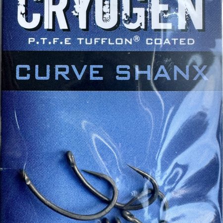 ESP Cryogen Micro-Barb Curve Shanx Size 6 Carp Hooks - 10 pack