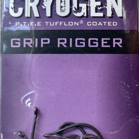 ESP Cryogen Micro-Barb Grip Rigger Size 6 Carp Hooks - 10 pack