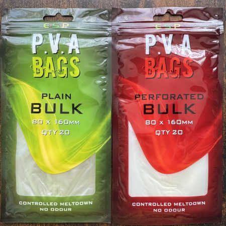 Image of retail packs of ESP PVA Bags Bulk available in Plain or Perforated Versions.
