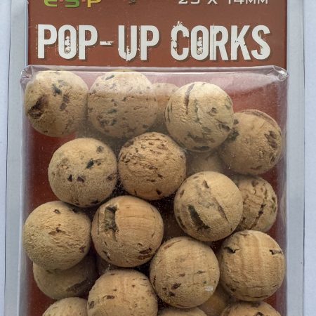 Image of a retail pack of ESP Pop-up Corks are natural, unfilled cork with a slightly rough surface which helps the paste really grip and makes for easy, efficient pop-up production.