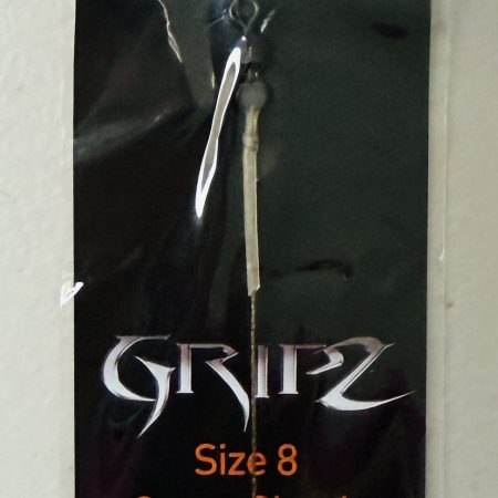 Image showing retail pack of Pallatrax Gripz Curve Shank Steamlink Carp Rig size 8
